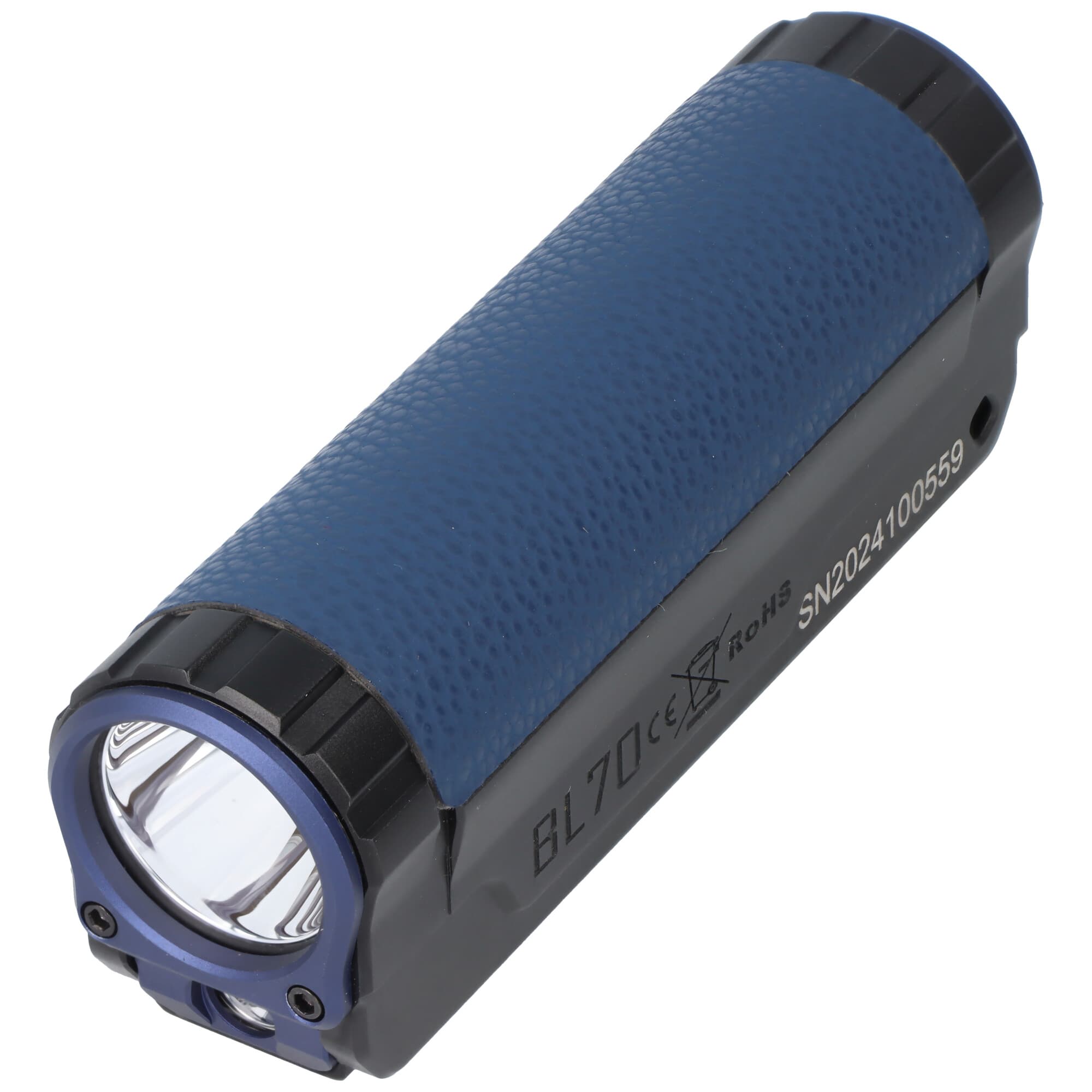 Lampe de poche Imalent BL70 EDC, max. 6000 lumens, portée du faisceau de 347 mètres, bleu roi