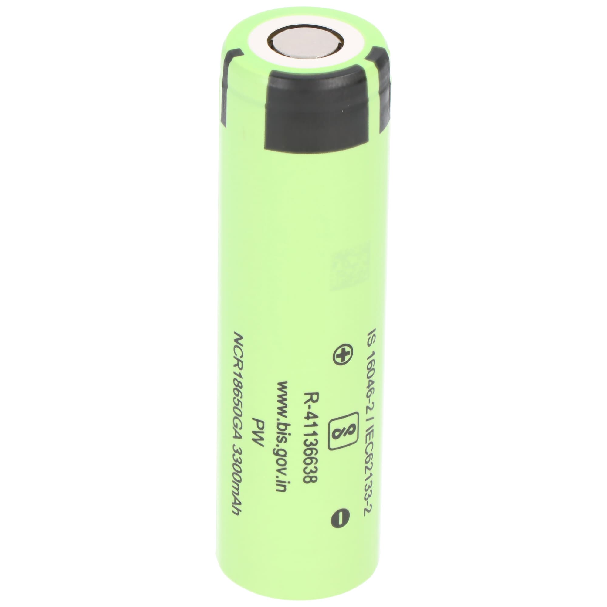 Panasonic NCR18650GA 3,6V - 3,7V 3300mAh pôle positif plat 65,3x18,3mm