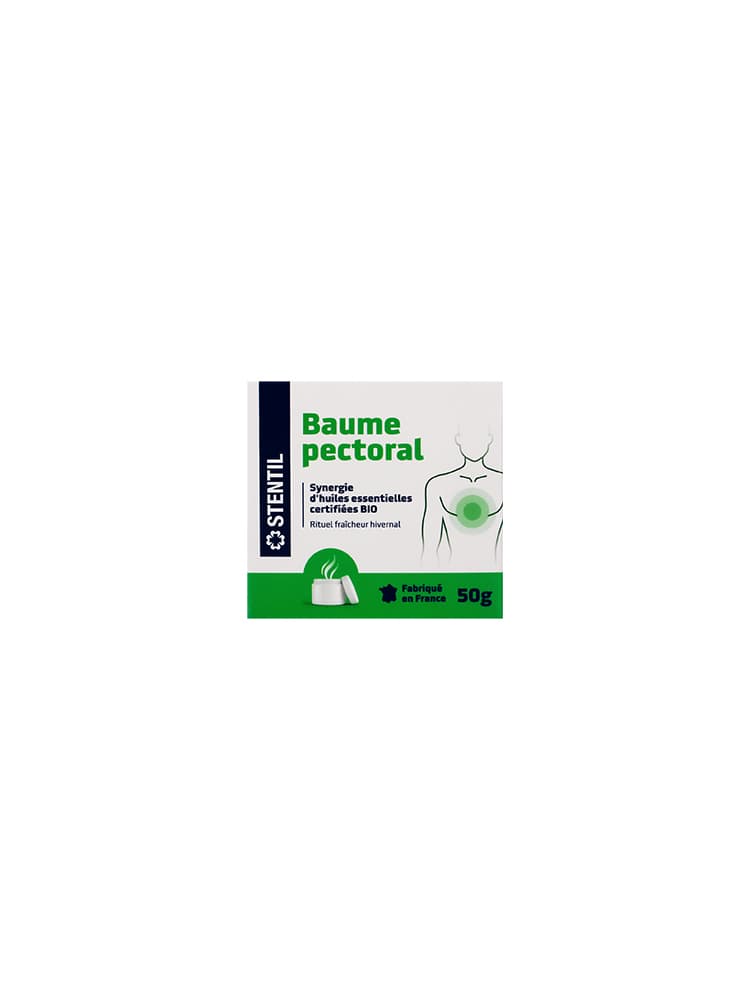 Stentil Baume Pectoral 50 g - Rituel Fraîcheur Hivernal