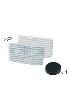 2 lingettes microfibres pour Clean&Steam et Clean&Steam Révolution
