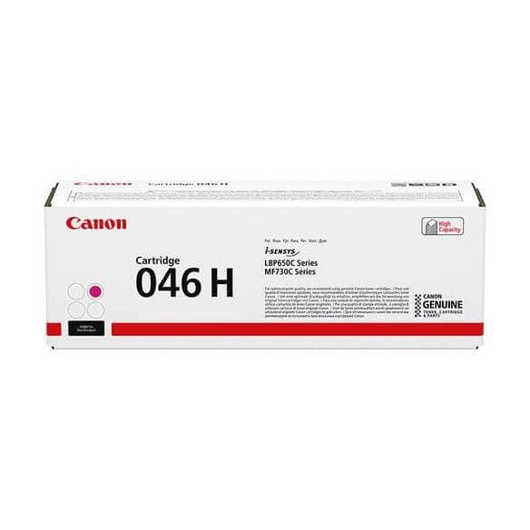 Canon cartouche magenta haute capacité 046H d'origine - 5000 pages - 1252C002